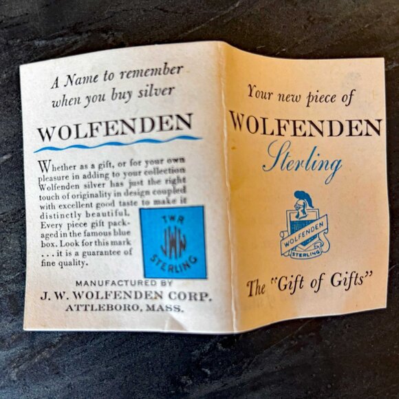 Wolfenden Sterling Silver Tea Ball / Strainer, Infuser with plate - Picture 4 of 5